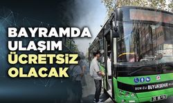 Bayramda ulaşım ücretsiz olacak
