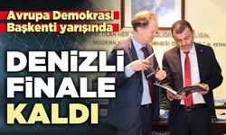 Avrupa Demokrasi Başkenti yarışında Denizli finale kaldı