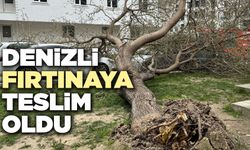 Denizli Fırtınaya Teslim Oldu