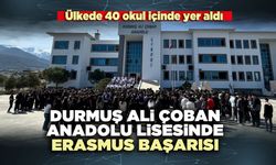 Denizli Durmuş Ali Çoban Anadolu Lisesinde Erasmus başarısı