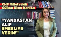 Gülizar Biçer Karaca: “Yandaştan alıp emekliye verin!”