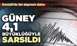 Güney’de 4,1 büyüklüğüyle sarsıldı