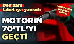 Tabela değişti: Motorine dev zam geldi!