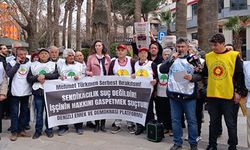 Denizli'de sendikacı Mehmet Türkmen’in serbest bırakılması talep edildi.