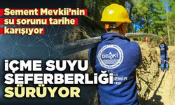 İçme suyu seferberliği sürüyor