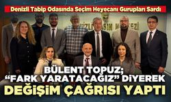 Bülent Topuz; “Fark yaratacağız” diyerek değişim çağrısı yaptı