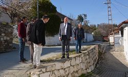 Babadağ’da İncilipınar Mahallesi’nde çevre düzenleme çalışmaları sürüyor