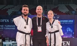 Denizlili taekwondocular Antalya’da madalya kazandı