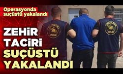 Zehir taciri suçüstü yakalandı