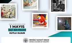 Denizli Sanayi Odası 1 Mayıs Kutlama İlanı