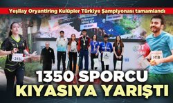 1350 Sporcu kıyasıya yarıştı
