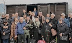 Honaz'da Ahıska Türkleri Ata topraklarına uğurlandı