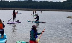 Yayla Gölü’nde Kano Keyfi “Doğa Ve Spor Buluştu”