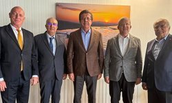 Çameli Belediye Başkanı Arslan yeni projeler için görüştü