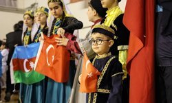 Çameli’inde 23 Nisan coşkusu Azerbaycanlı öğrencilerle yaşandı