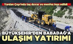 Denizli Büyükşehir’den Babadağ’a ulaşım yatırımı