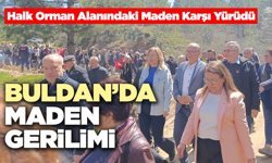 Halk Orman Alanındaki Maden Karşı Yürüdü
