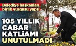 105 Yıllık Cabar Katliamı unutulmadı