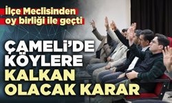 Çameli’de köylere kalkan olacak karar