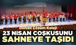 Denizli Çözüm Koleji 23 Nisan coşkusunu sahneye taşıdı