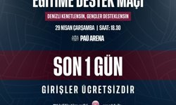 “Potada Eğitime Destek” Anlamlı Maç Yarın