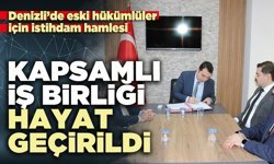 Kapsamlı iş birliği hayata geçirildi