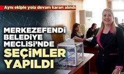 Merkezefendi Belediye Meclisi’nde seçimler yapıldı
