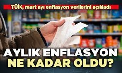 Aylık enflasyon ne kadar oldu?