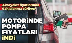Motorinde pompa fiyatları indi