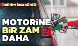 İndirim kısa sürdü: Motorine bir zam daha