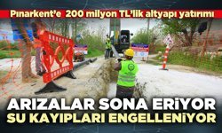 Arızalar sona eriyor, su kayıpları engelleniyor