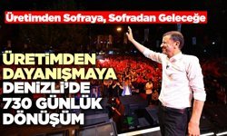 Üretimden Dayanışmaya Denizli’de 730 Günlük Dönüşüm