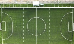 Şirinköy Görme Engelliler Futbol Sahası yenilendi