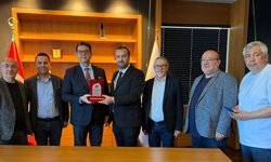 DGC’den DENİB Başkanı Hüseyin Memişoğlu’na veda ziyareti