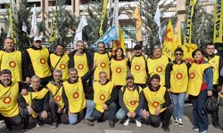 Denizli Eğitim-Sen Üyeleri Ankara’da “Yaşam Nöbeti”ne katıldı