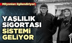Yaşlılık sigortası sistemi geliyor