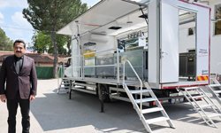 Ertemur yeni mobil ikram aracını tanıttı