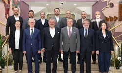 Kalder Yönetiminden Denizli OSB’ye tebrik ziyareti