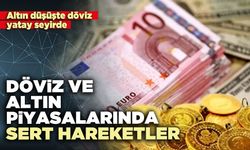 Döviz ve altın piyasalarında sert hareketler