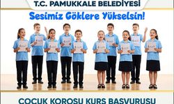 Pamukkale’de Çocuk Korosu başvuruları başladı