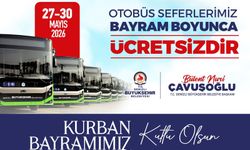 Denizli Büyükşehir Belediyesi Kurban Bayramı Ücretsiz Otobüs Duyurusu Popup İlanı 26 Mayıs 2026