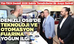 Denizli OSB’de Teknoloji Ve Otomasyon Fuarına Yoğun İlgi
