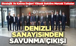 Denizli Sanayisinden Savunma Çıkışı