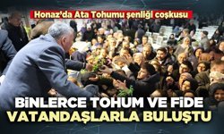 Binlerce tohum ve fide vatandaşlarla buluştu