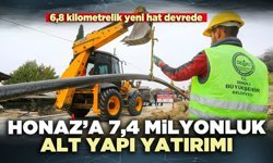 Honaz’a 7,4 milyonluk alt yapı yatırımı