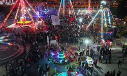 Ertemur’un lunapark jesti Pamukkaleli gençleri mutlu etti