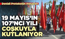 19 Mayıs’ın 107’nci yılı coşkuyla kutlanıyor.