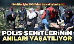 Polis Şehitlerinin anıları yaşatılıyor
