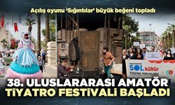 38. Uluslararası Amatör Tiyatro Festivali başladı