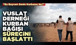 Vuslat Derneği kurban bağışı sürecini başlattı